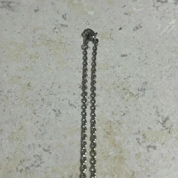 Look At Me Silver Alien Necklace - Picture 8 of 11